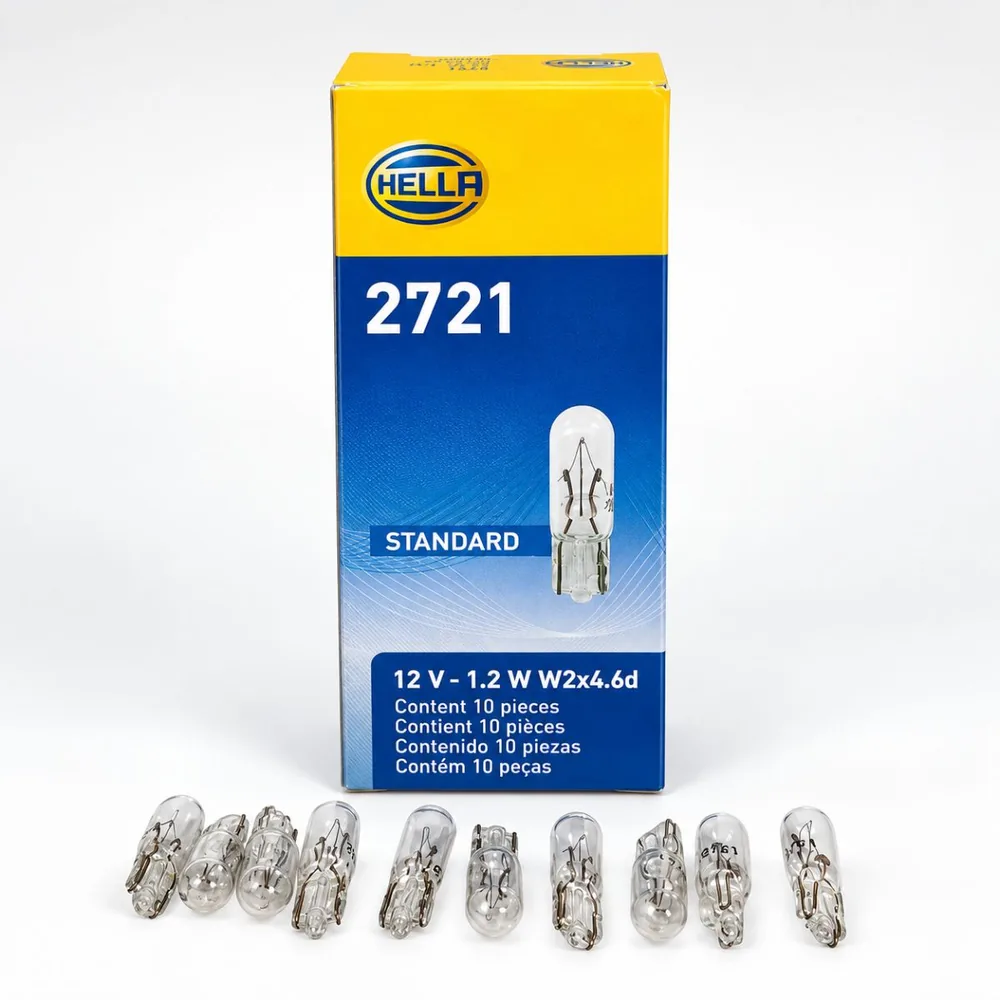 Lámpara T5 12V 1.2W Hella HELLA2721