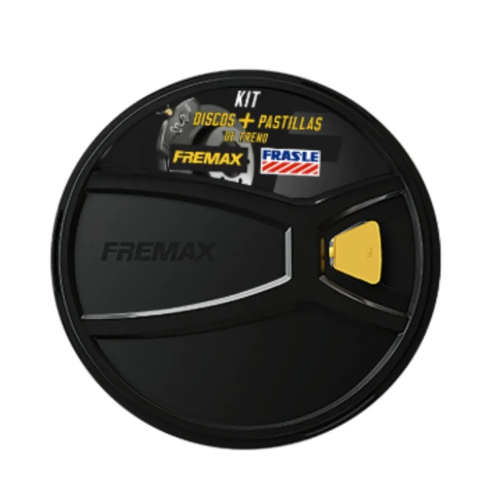 kit de pastillas y discos delanteros ventilados delantero ventilado para Peugeot 206/ 207/ 307/ C4 (Ventilado) - FREMAX