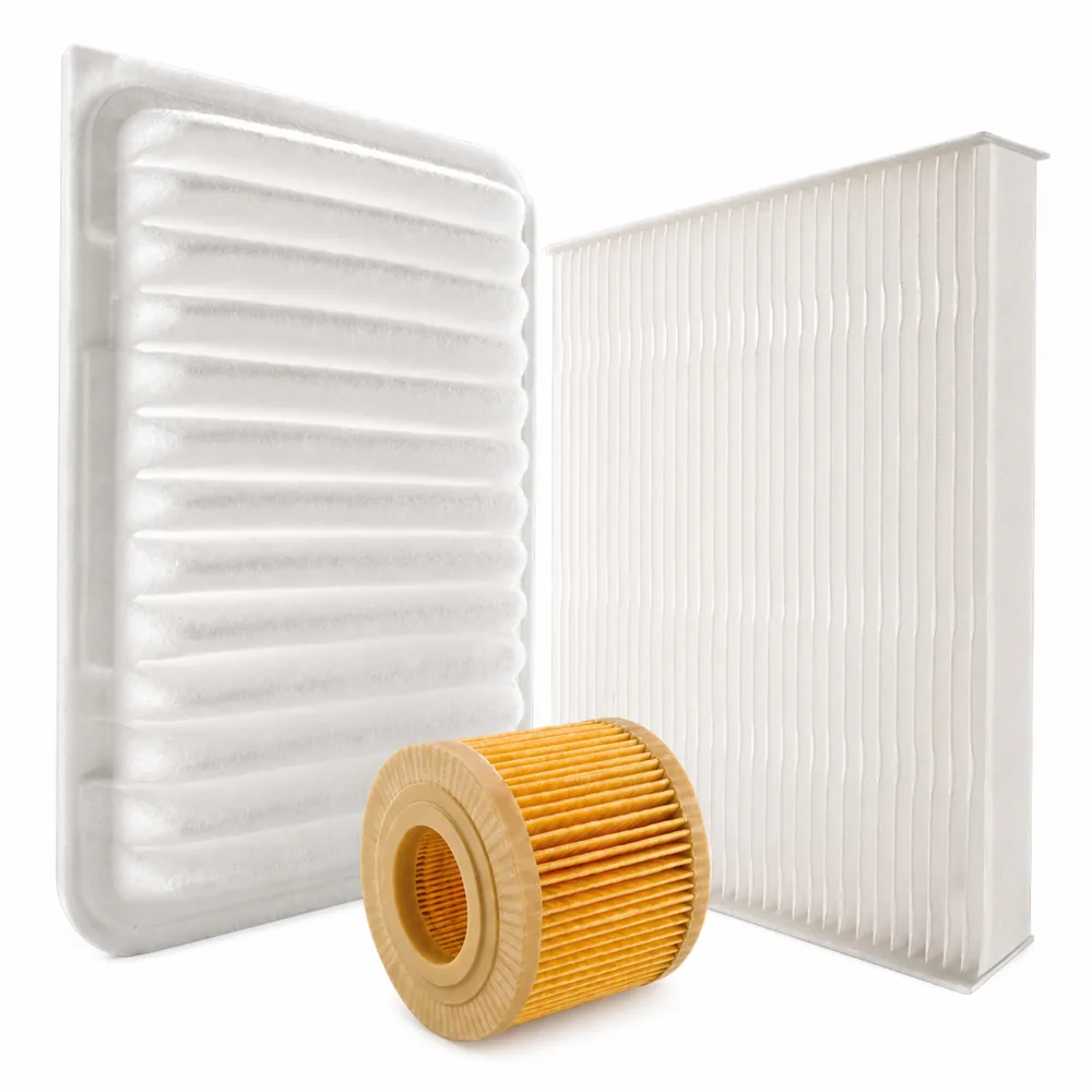 Kit de filtros (aire, habitáculo, aceite) para Toyota Corolla 1.8 - MARENO