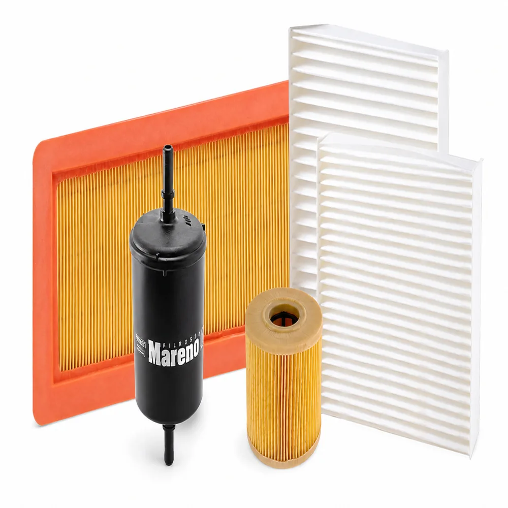 Kit de filtros (aire, aceite, habitáculo, nafta) para Peugeot 2008, Peugeot 207 y Peugeot DS3 1.6 - MARENO