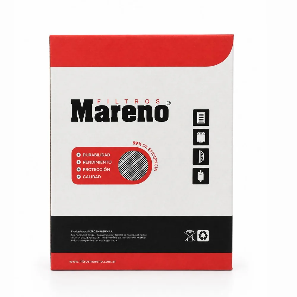 Kit de filtros (aire, aceite, combustible, habitáculo) para Toyota Hilux 2.8TD 2.4TD - MARENO