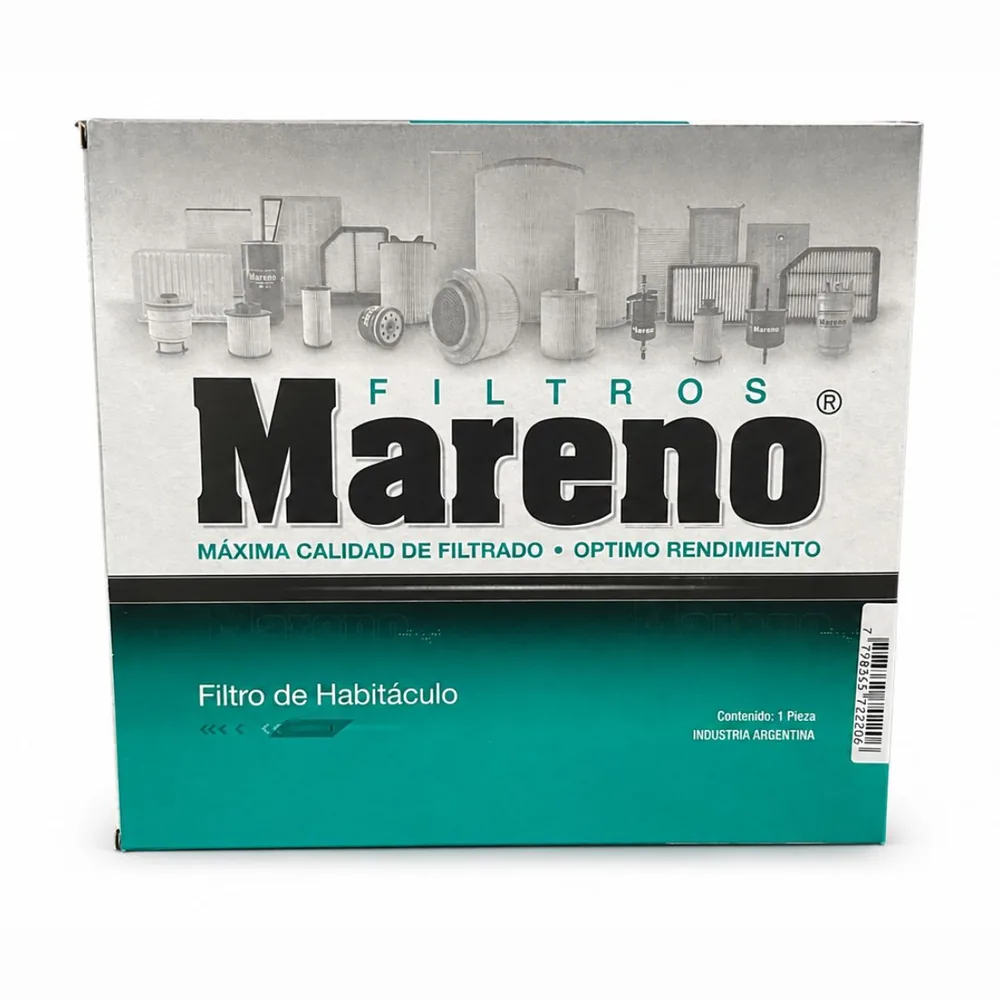 Filtro de habitáculo para Chevrolet Aveo - MARENO