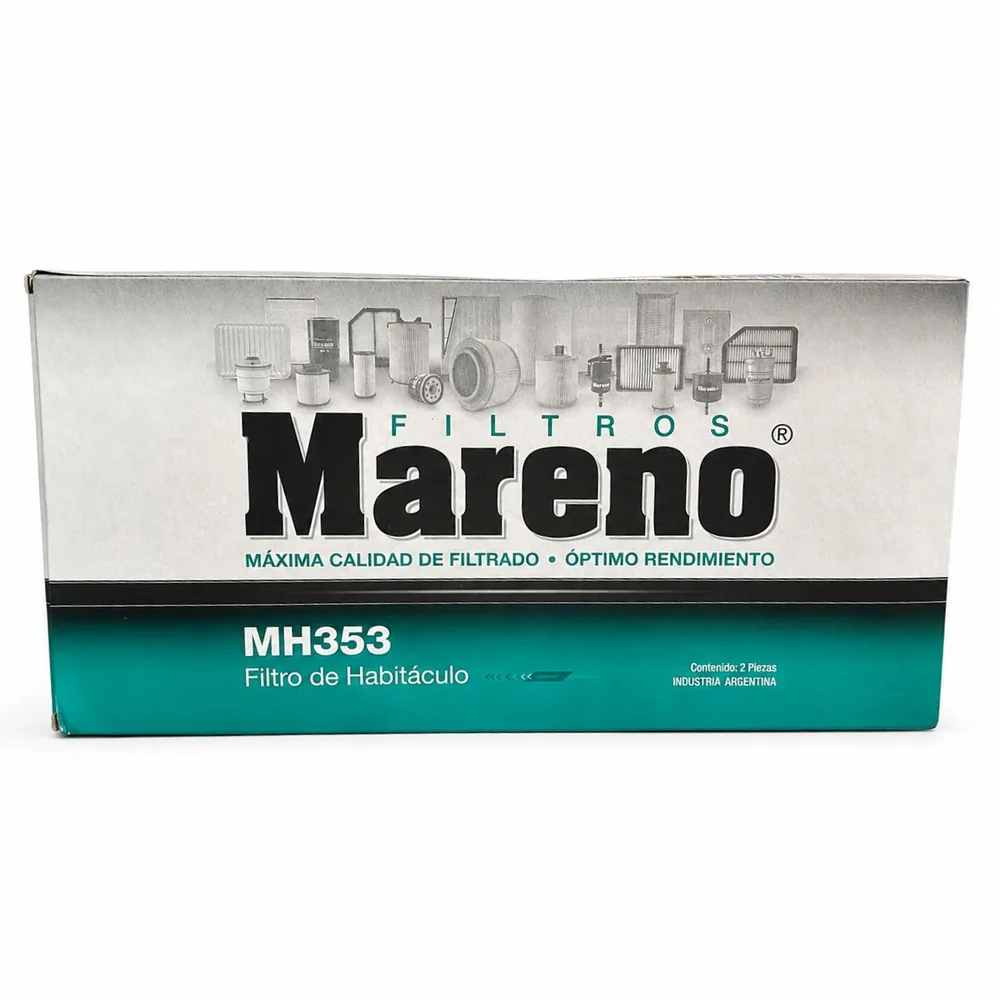 Filtro de habitáculo para Peugeot 206 y Peugeot 207 Compact - MARENO