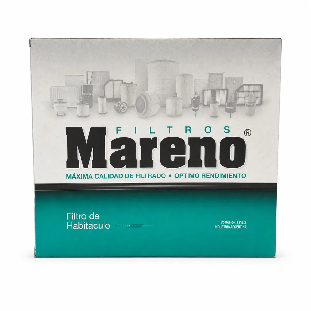 Filtro de habitáculo para Volkswagen Golf VII 1.4 TSI 1.6 2.0, Volkswagen Passat 2.0 TSI, Audi A3 y Audi Tt - MARENO