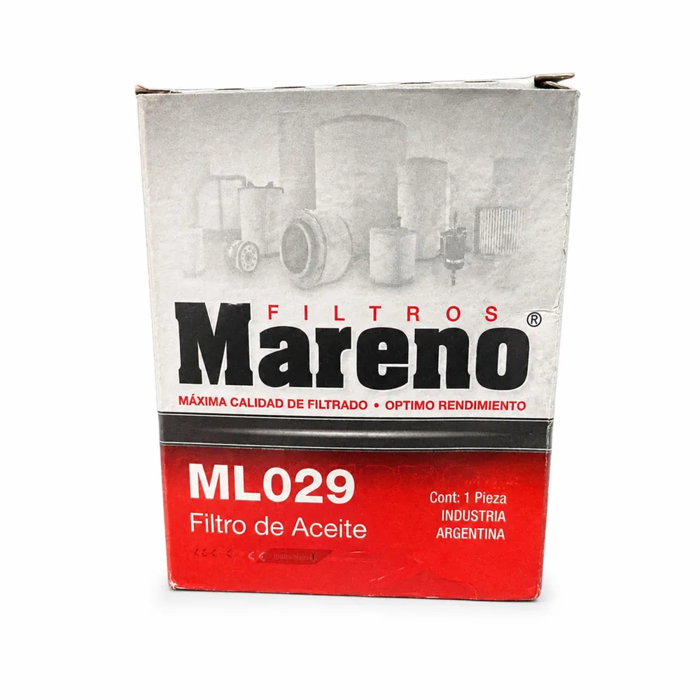 Filtro de aceite para Fiat Duna, Fiat Fiorino 1.3, Fiat Palio y Fiat Siena y 4 más - MARENO