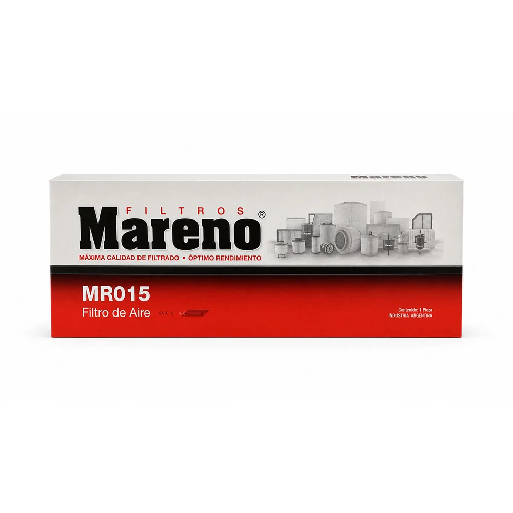 Filtro de aire para Fiat Fiorino 1.3 D, Fiat Duna 1.3 SD y Fiat Spazio 1.3 Trd Diesel - MARENO