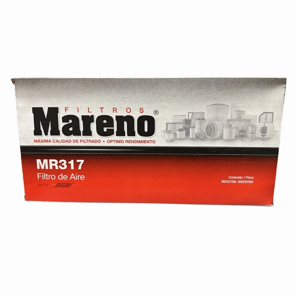 Filtro de aire para Renault Kangoo, Renault Clio II, Renault Megane y Renault Scenic II 1.9 Diesel '05 y 1 más - MARENO