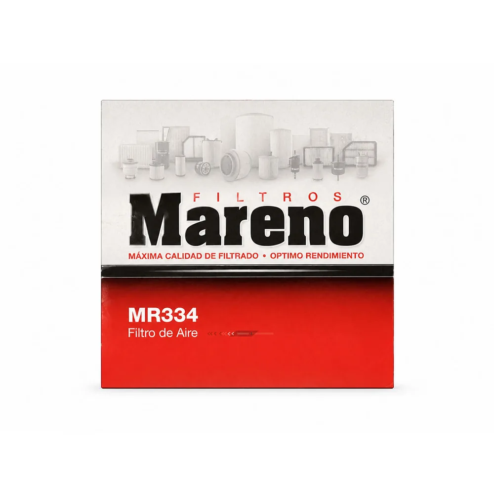 Filtro de aire para Volkswagen Gol Trend, Volkswagen Voyage, Volkswagen Suran 1.6 '08 y Volkswagen Fox y 4 más - MARENO