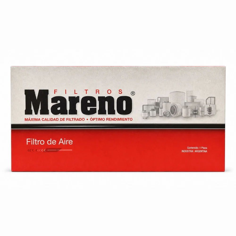 Filtro de aire para Fiat Strada 1.3 JTD y Fiat Punto 1.3 16V Multijet - MARENO