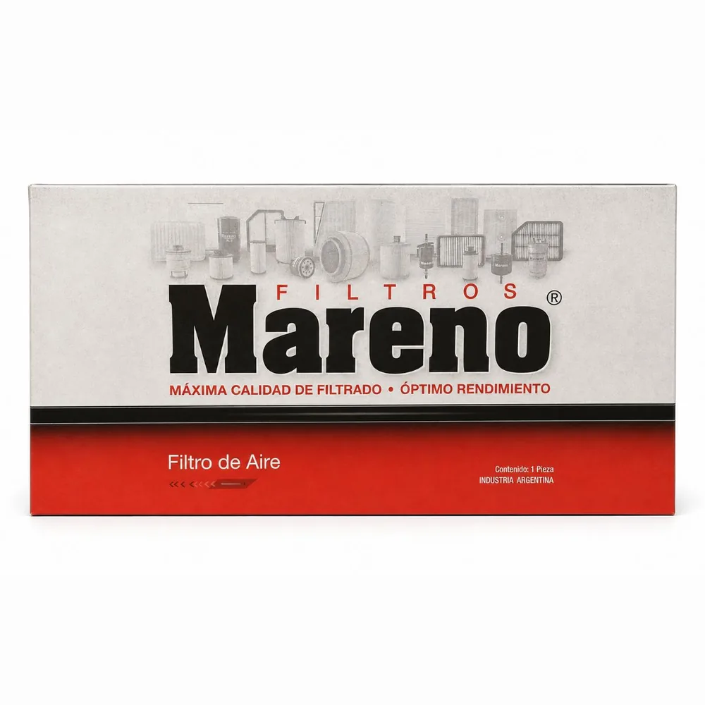 Filtro de aire para Toyota Corolla 1.6 16V 1.8, Toyota Fielder 1.8 y Toyota Avensis 2.0 16V - MARENO