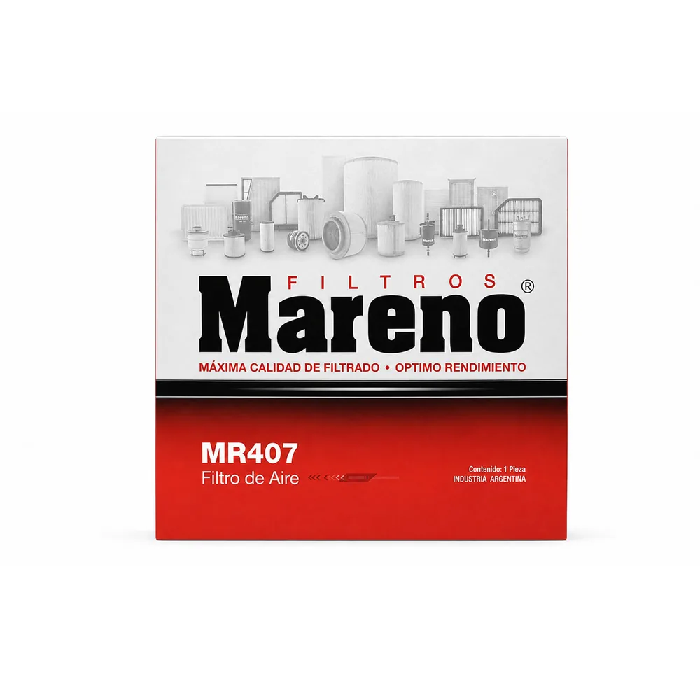 Filtro de aire para Fiat Toro 2.0 16V Multijet y Jeep Renegade 1.8 E-TORQ - MARENO