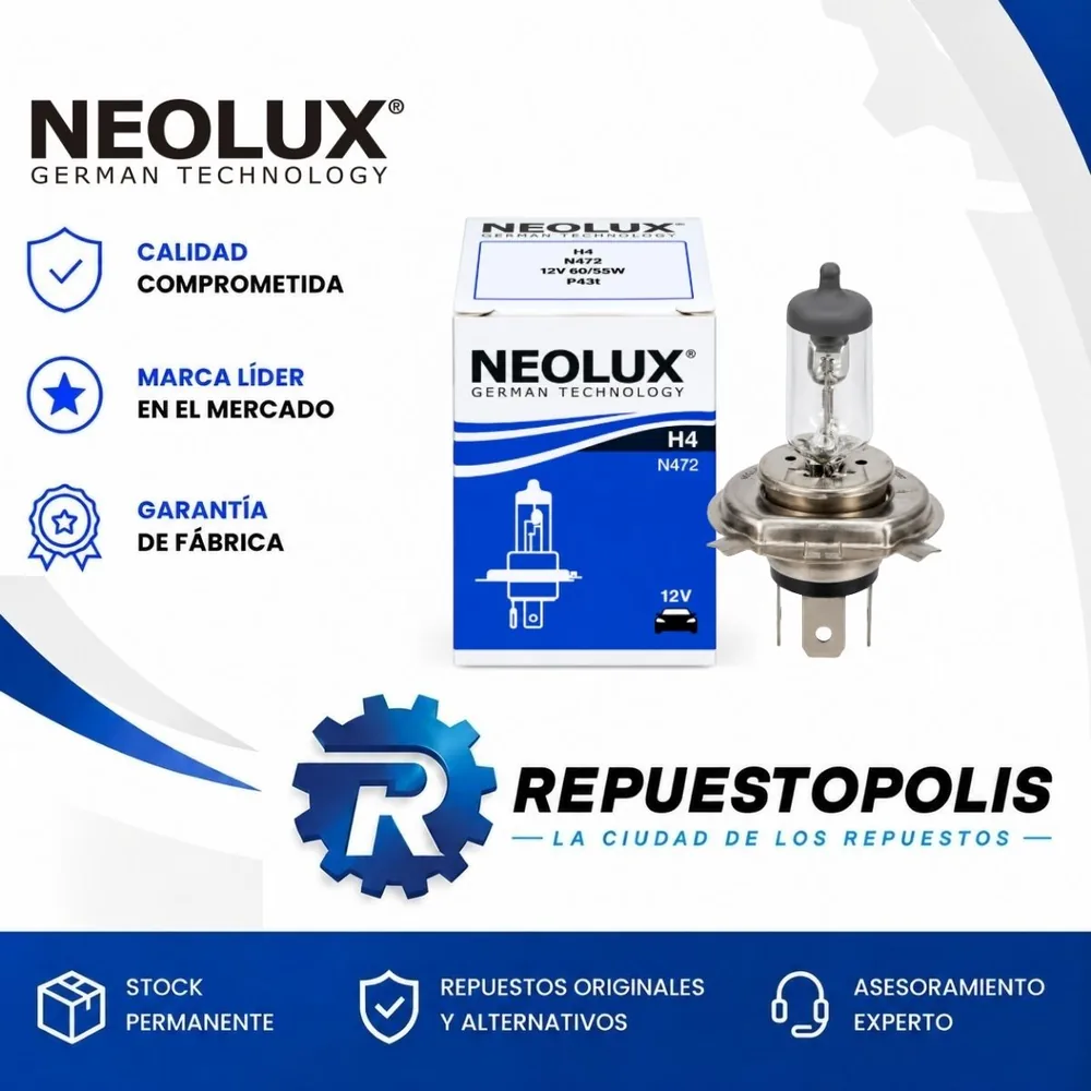 Lámpara Halógena H4 NEOLUX (ref. 24001IC04179750W)