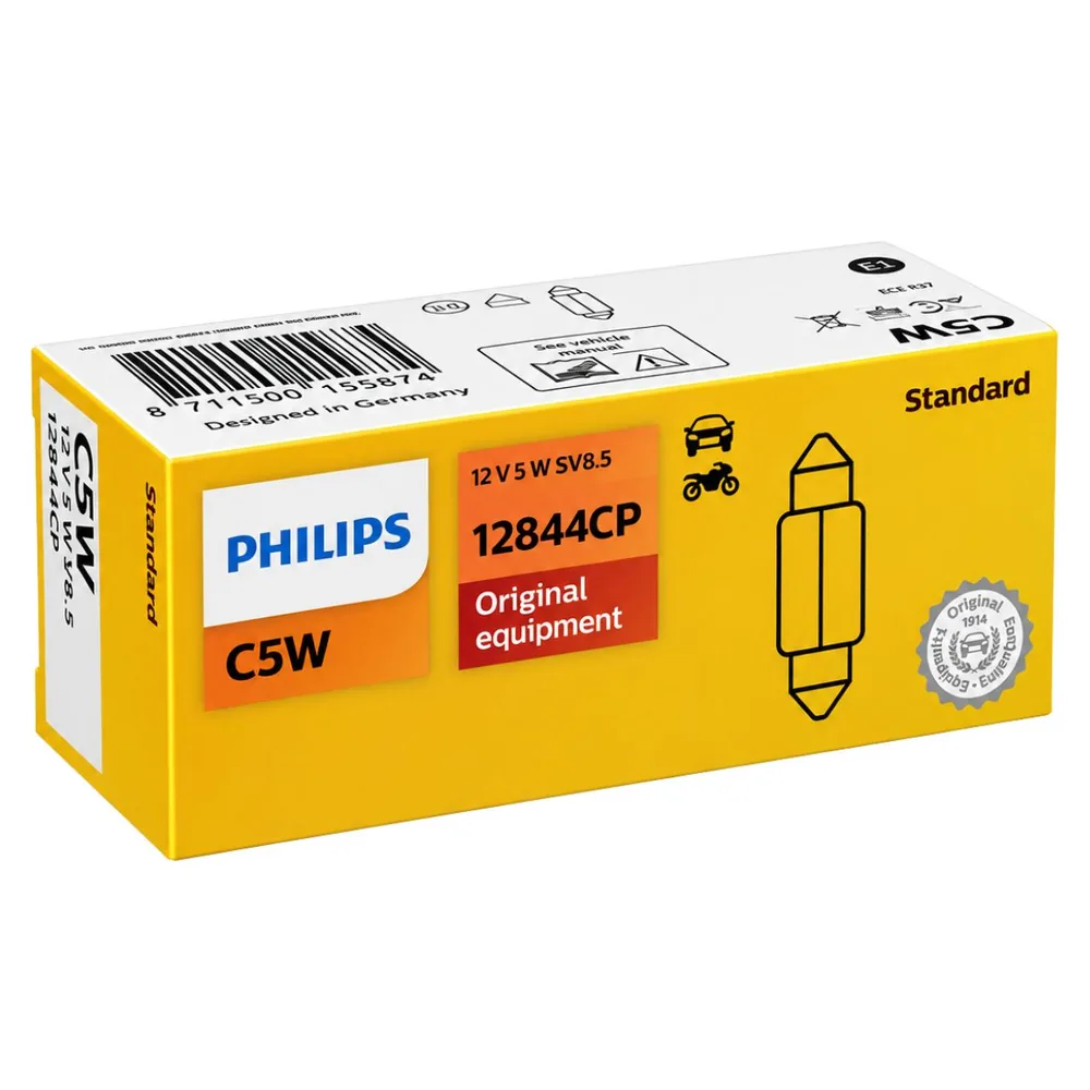 Lámpara C5W 12V Philips PH12844CP