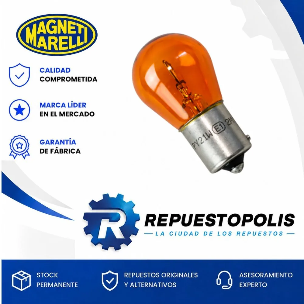Lámpara PY21 24V 21W Magneti Marelli R0085081