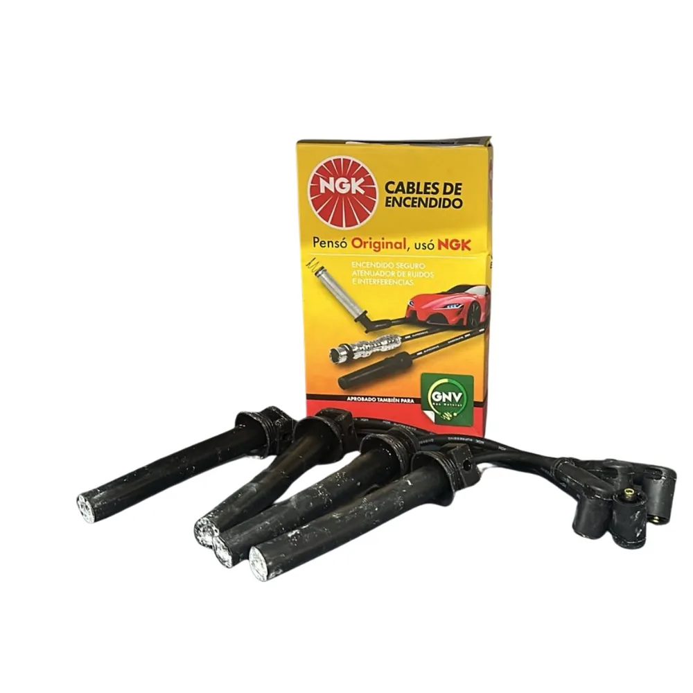 Juego de cables de bujía NGK para Fiat Palio, Fiat Grand Siena, Fiat Punto y Fiat Siena y 1 más
