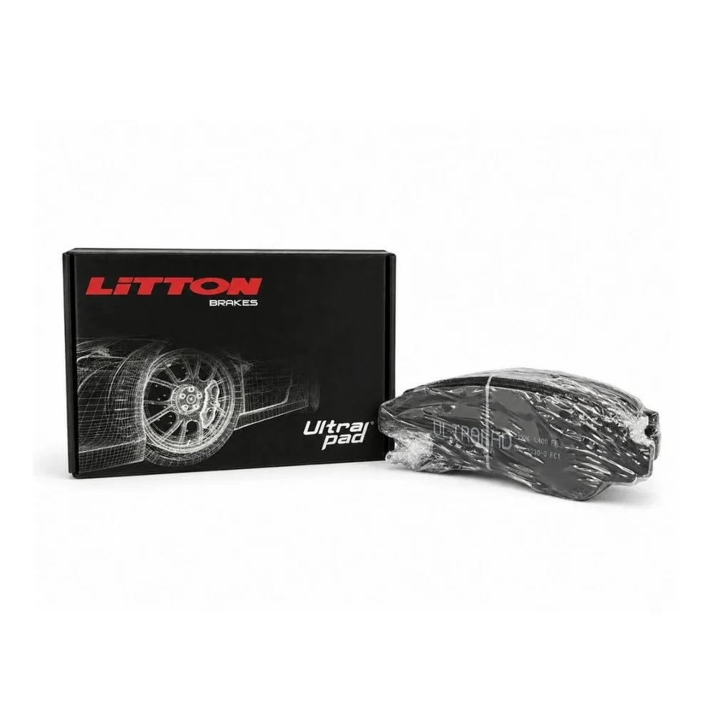 Pastillas de freno para Ford Fiesta 1.3 Cl Endura, Ford Fiesta 1.3I Endura, Ford Fiesta 1.6 Zetec y Ford Fiesta 1.6 8V Zetec y 3 más - LITTON