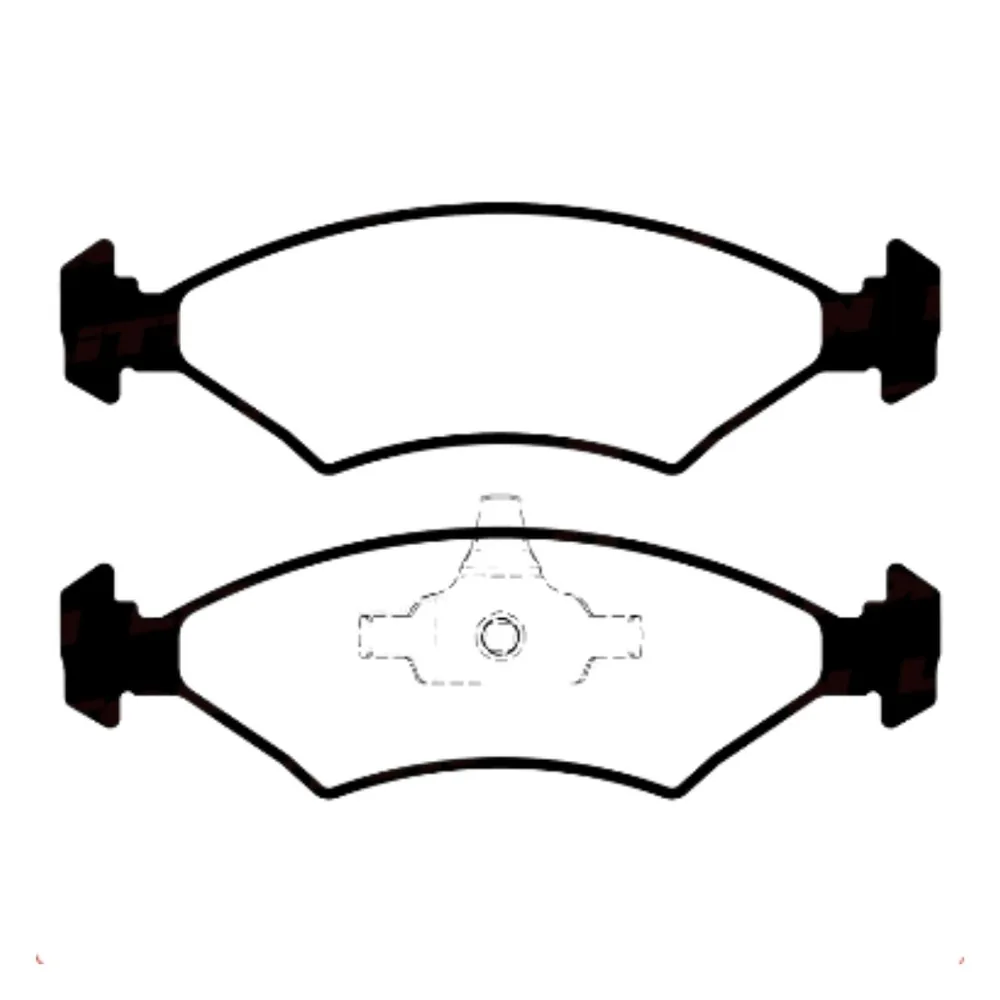Pastilla de freno para Ford Courier 1.6/ Fiesta 1.6 Sohc - LITTON
