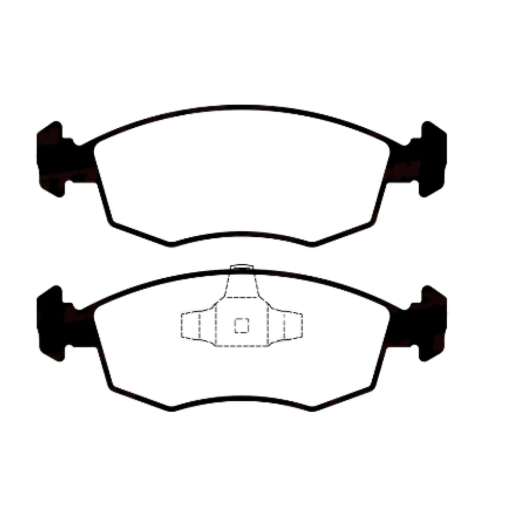 Pastillas de freno para Fiat 500 1.4 8V Evo, Fiat 500 1.4 16V Tjet y Fiat 500 1.4 16V Fire - LITTON