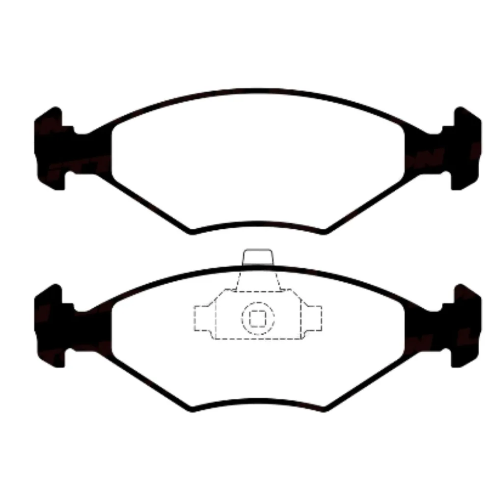 Pastillas de freno Delantera para Fiat Palio 1.4 8V Fire, Fiat Palio 1.6 16V Torque, Fiat Siena 1.7 Td y Fiat Palio 1.3 16V Fire y 4 más - LITTON
