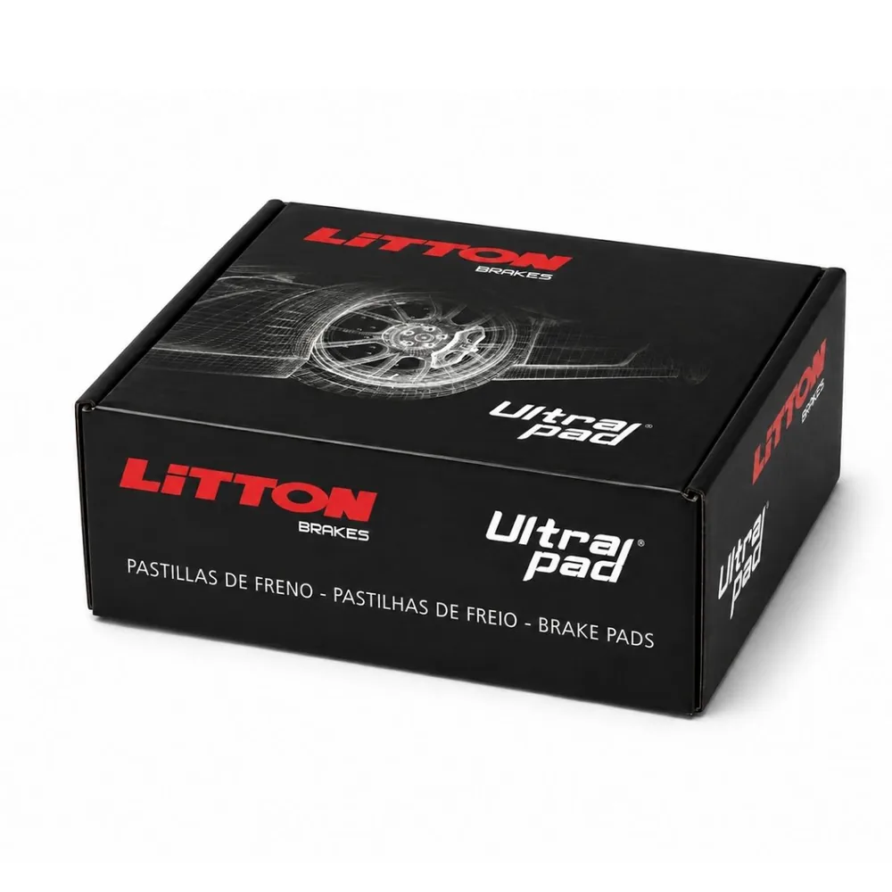Pastillas de freno para Fiat Argo 1.8 16V E-Torq Evo y Fiat Cronos 1.8 16V E-Torq Evo - LITTON