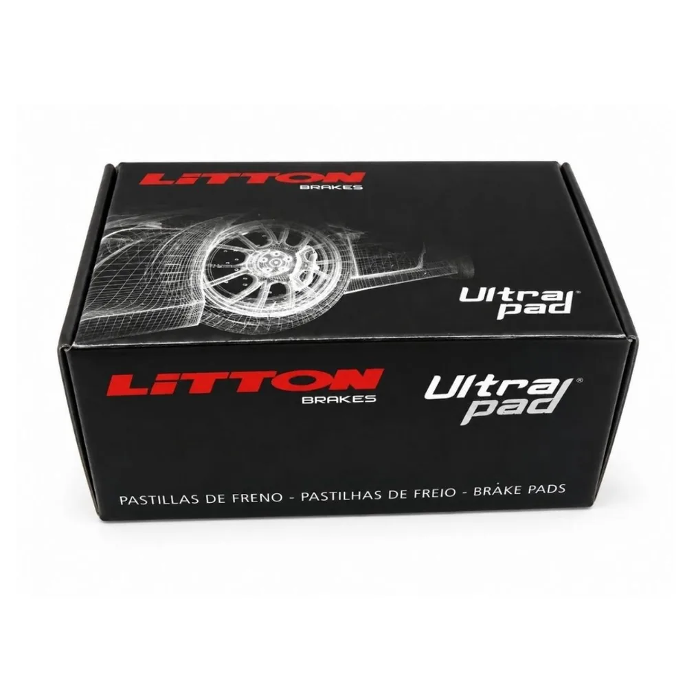 Pastilla de freno para Ford Courier 1999/Ecosport 1.0 Supercharger Piston Fundido 2003/Ecosport 1. - LITTON