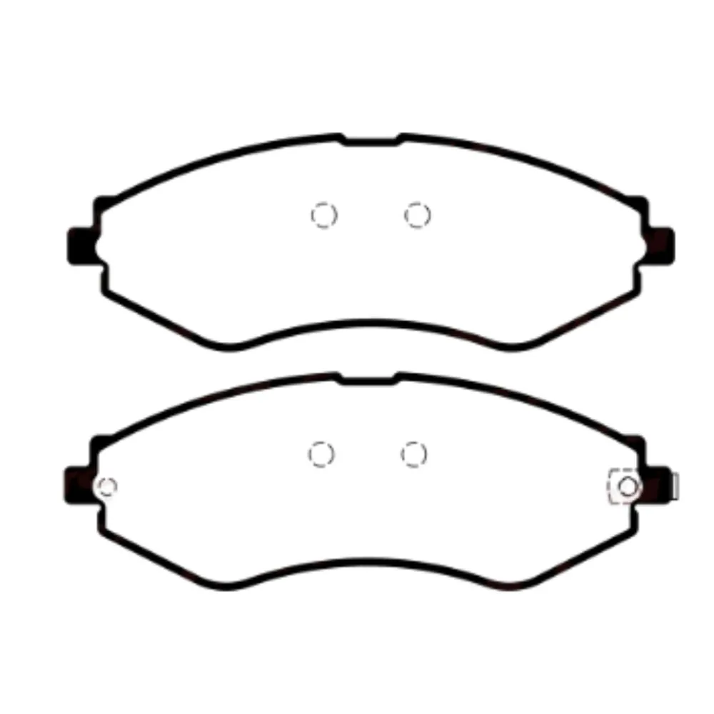 Pastilla de freno para Chevrolet Aveo, Daewoo Lacetti y Daewoo Nubira Sedan - LITTON