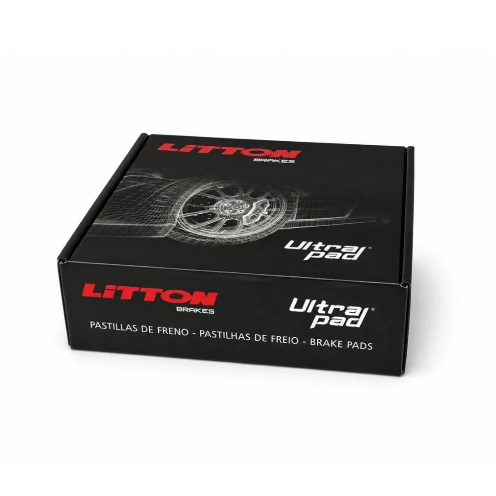 Pastillas de freno Delantera para Citroen C4 Lounge 1.6 Hdi Dv6, Peugeot 308 2.0 16V Ew10, Peugeot 308 1.6 Vti Ec5 y Peugeot 308 1.6 Hdi Dv6 y 4 más - LITTON