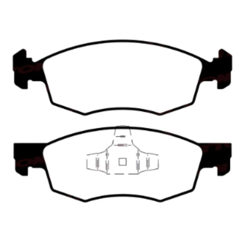 Pastillas de freno Delantera para Fiat Argo 1.3 8V Fire Fly, Fiat Palio 1.6 16V Etorque, Fiat Fiorino 1.4 8V Evo y Fiat Mobi 1.0 8V Fire y 3 más - LITTON