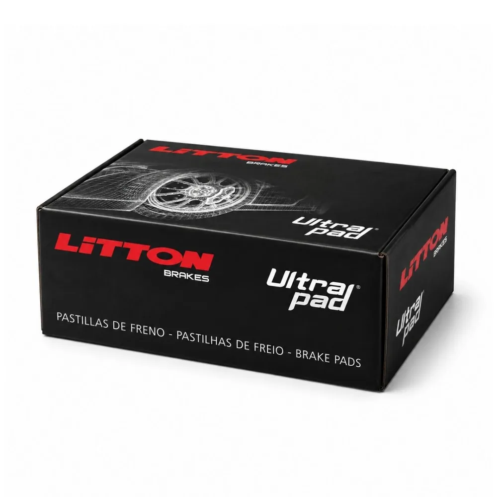 Pastilla de freno para Toyota Auris 1.4-1.6-1.8 / Corolla 1.8-2.0 Xei 16V Automa- Altis 2008-2011/ C - LITTON