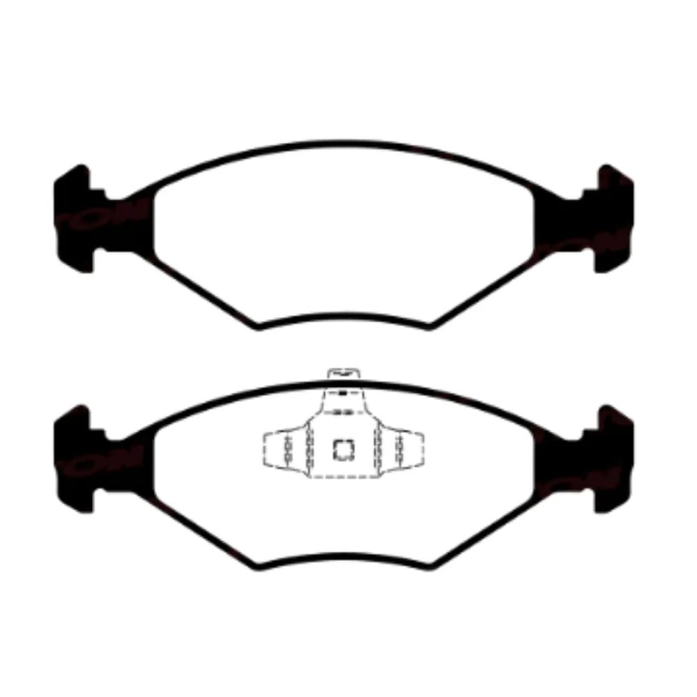 Pastillas de freno para Fiat Palio 1.3 16V Fire/Multijet/Mpi, Fiat Palio 1.4 8V Fire, Fiat Palio 1.6 16V Torque y Fiat Palio 1.6 Spi y 3 más - LITTON