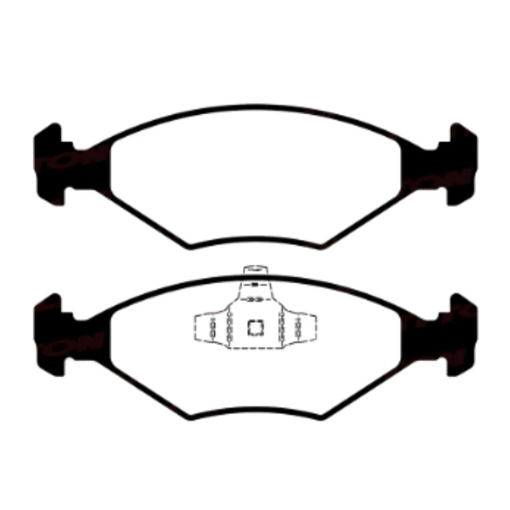 Pastillas de freno Delantera para Fiat Uno 1.3 8V Fire y Fiat Fiorino 1.3 8V Fire - LITTON