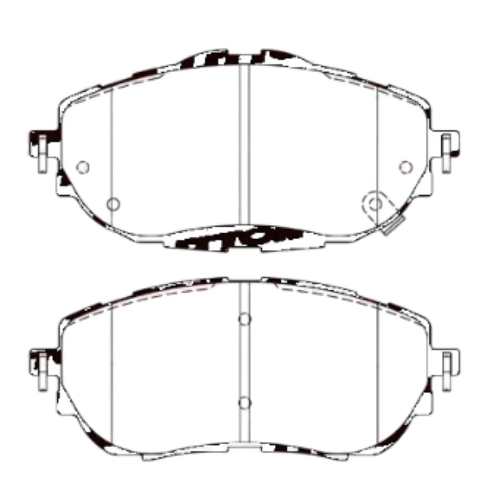 Pastillas de freno para Toyota Corolla 1.8 16V Mt 2Zr y Toyota Corolla 1.8 16V Cvt 2Zr - LITTON