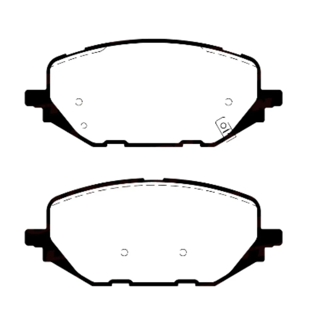 Pastilla de freno para Chevrolet Tracker 1.0 1.2 Turbo Delantera - LITTON