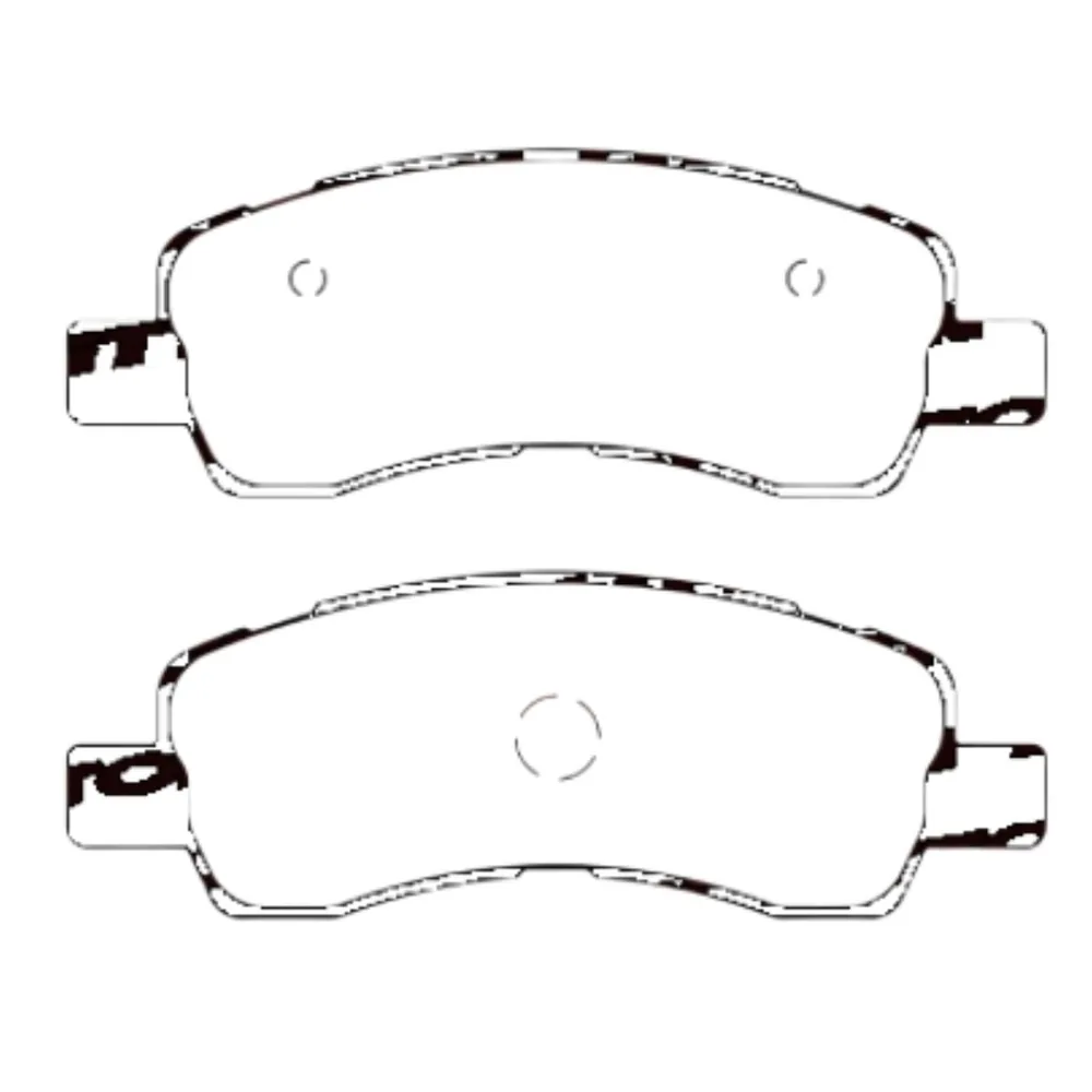 Pastillas de freno para Fiat Cronos 1.3 2022 / Pulse 1.3 2022 / 3289 Mazfren / N-2104 Cobreq - LITTON
