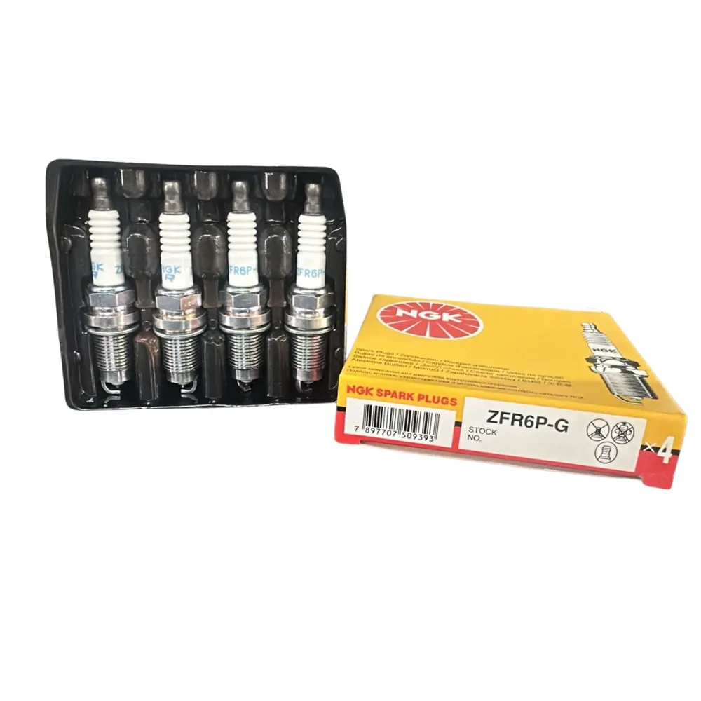 4 Bujías NGK ZFR6PG para Volkswagen Motor 1.6 8V (hasta 2007)