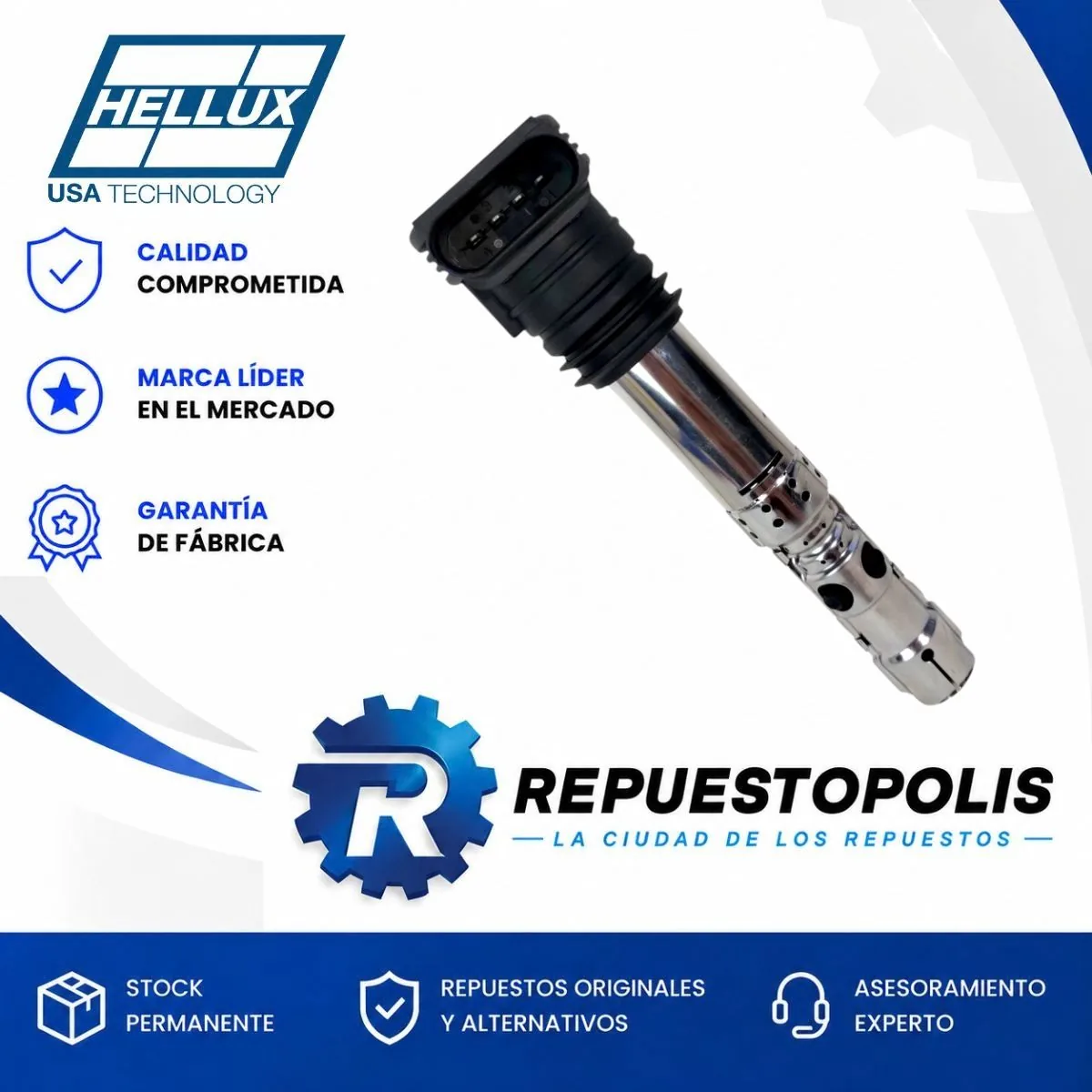 Bobina de Encendido Tipo Lápiz Hellux HE11115J