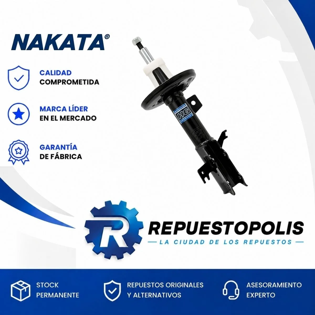 Amortiguador para Ford Fiesta Kinetic - NAKATA