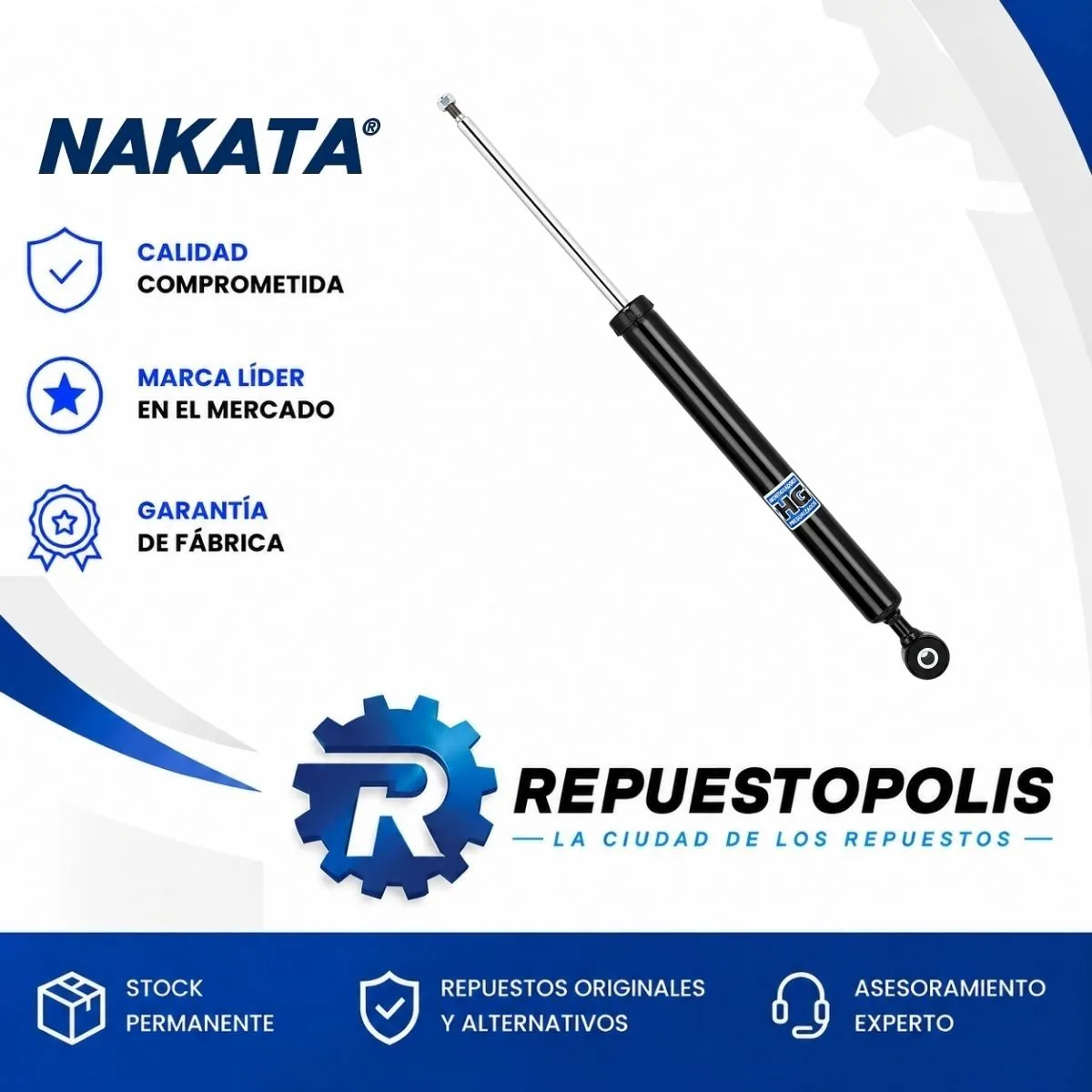Amortiguador para Ford Fiesta Kinetic Desde - NAKATA