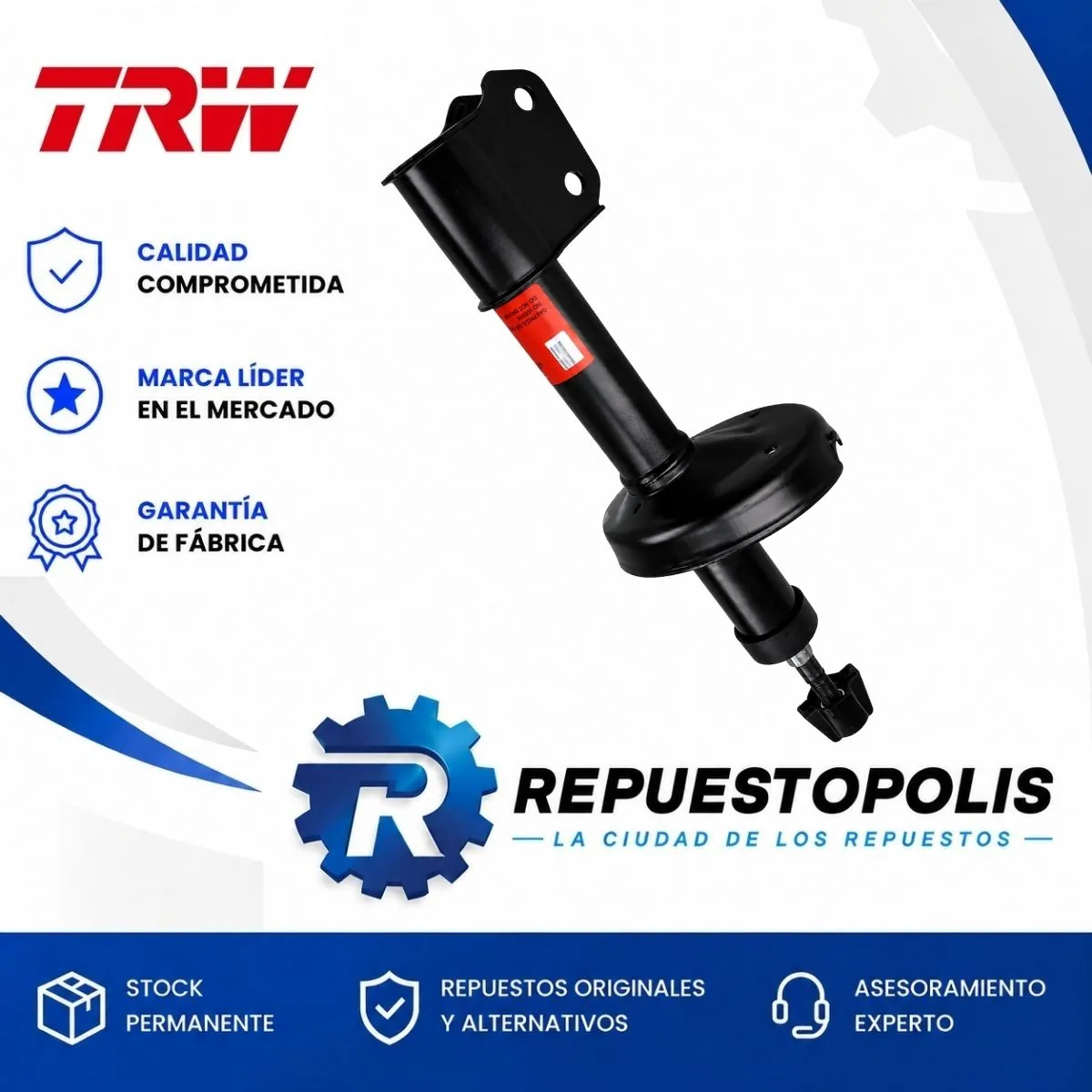 Amortiguador Delantero para Renault Kangoo - TRW