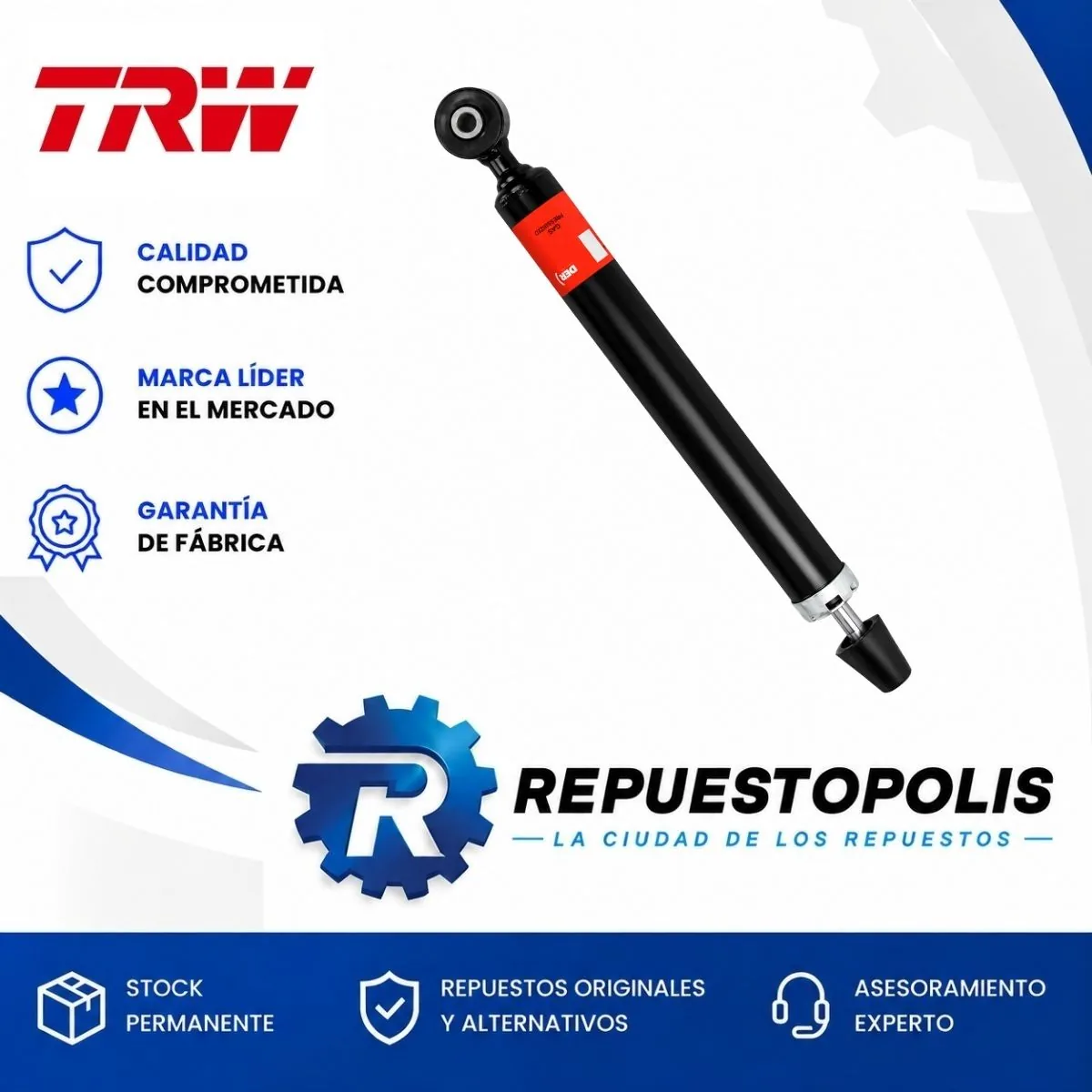 Amortiguador para Ford Fiesta Kinetic Desde - TRW