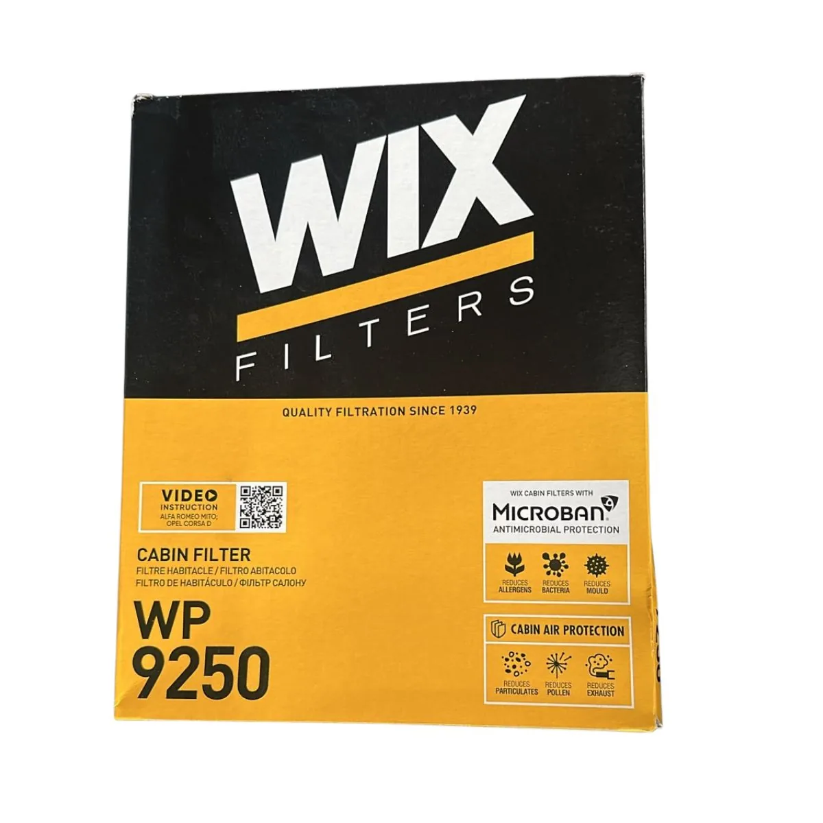 Filtro de Habitáculo para Fiat Punto y Strada