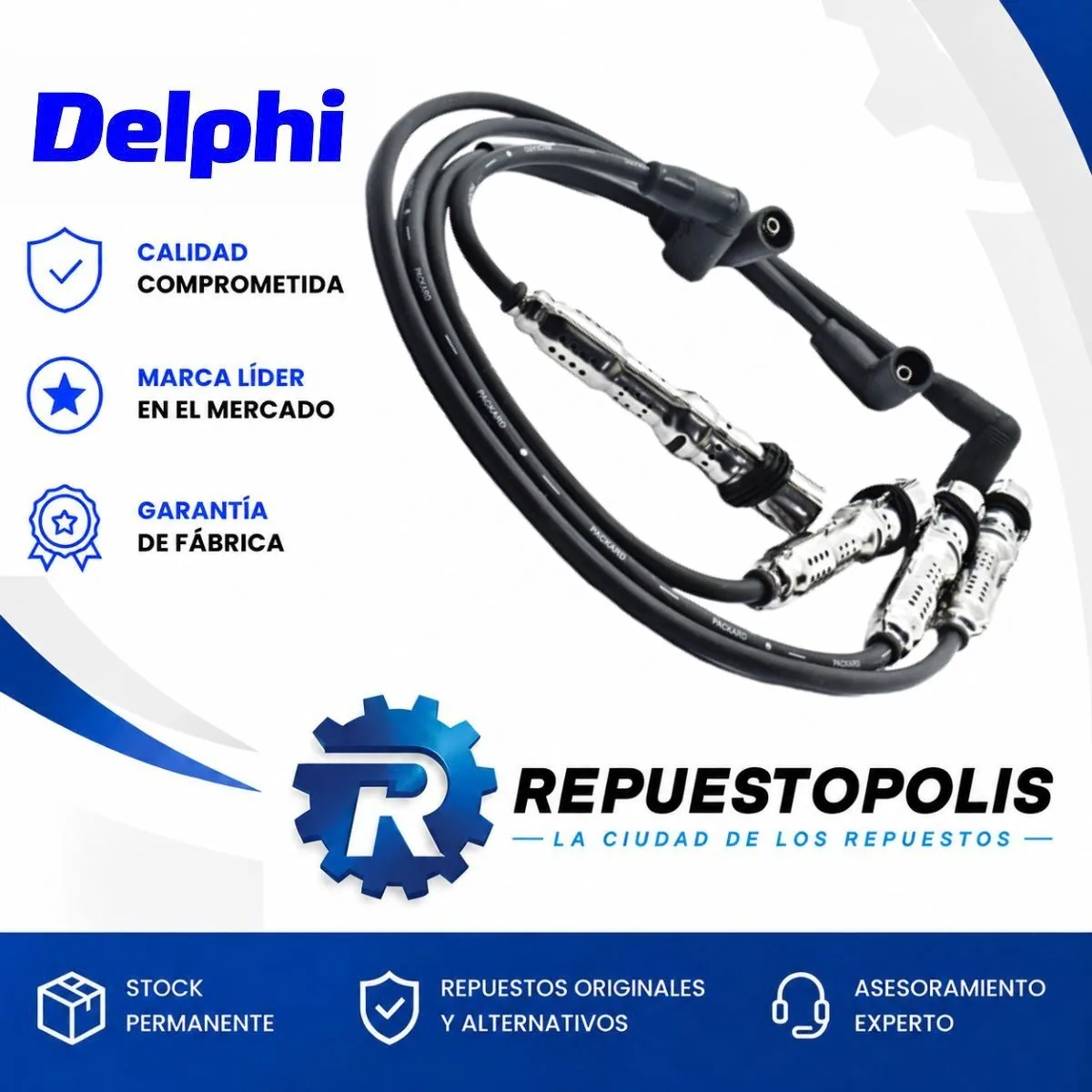Juego de Cables de Bujía Delphi XS10643