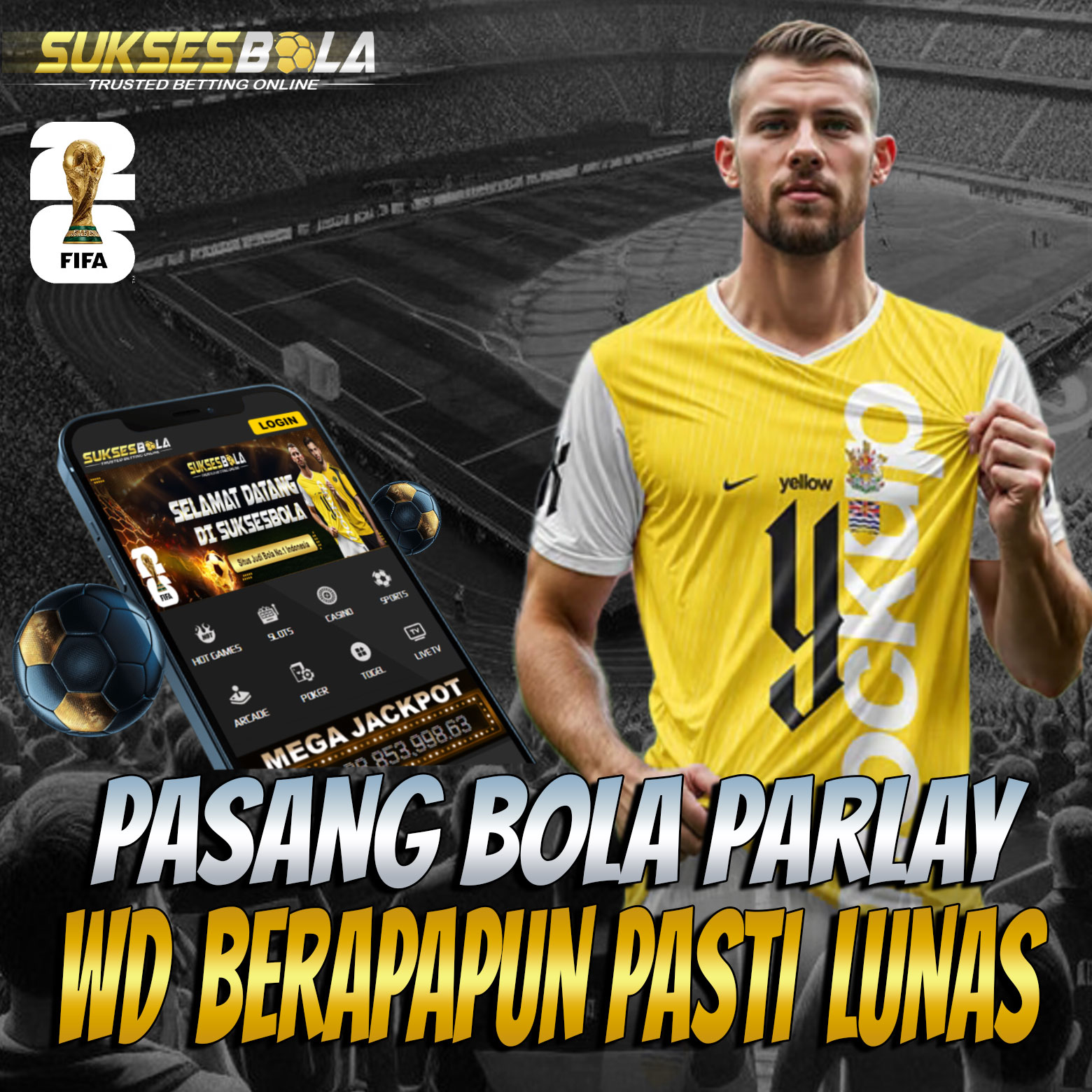 Tips Menang Judi Bola Parlay Akurat di Situs Resmi Suksesbola
