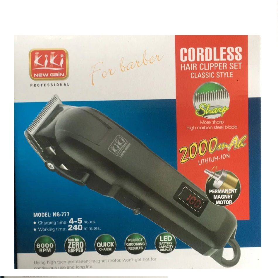 kiki-rechargeable-balding-clipper-2000mah-black-1kg-1686760422