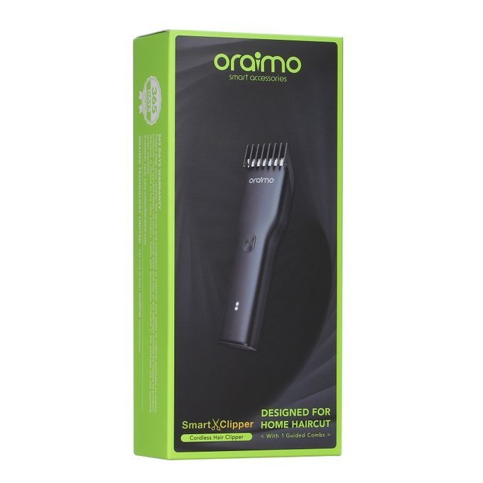 oraimo-cordless-hair-smart-clipper-with-4-guided-combs-black-280g-1686834829