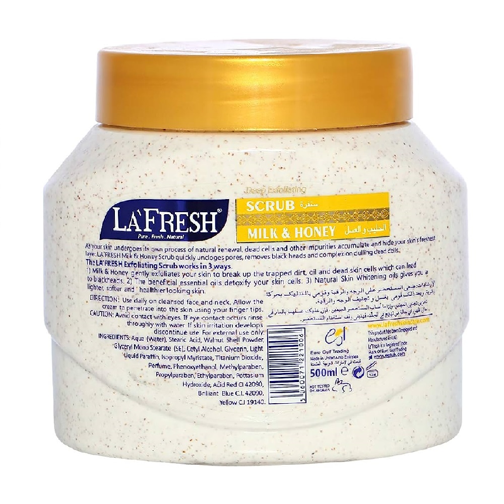 lafresh-exfoliating-scrub-with-milk-honey-500ml-1735635198