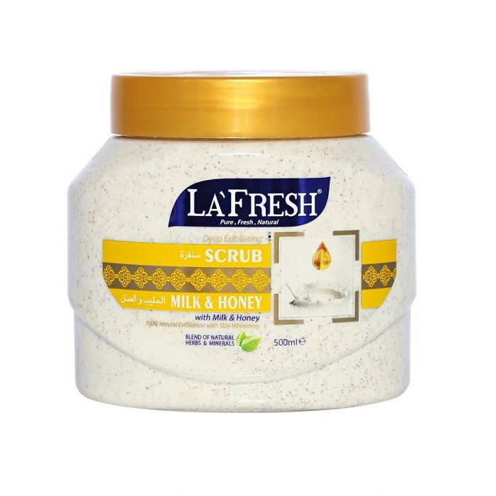 lafresh-exfoliating-scrub-with-milk-honey-500ml-1735635198