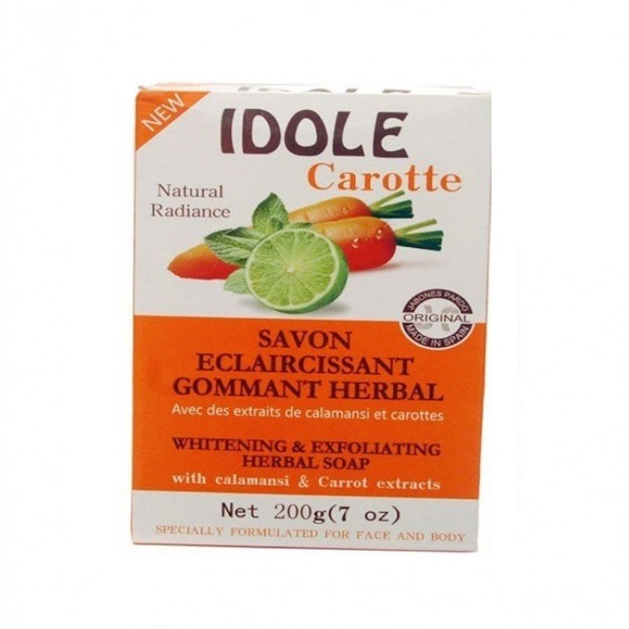 idole-carrot-whitening-exfoliating-herbal-soap-200g-1730800890
