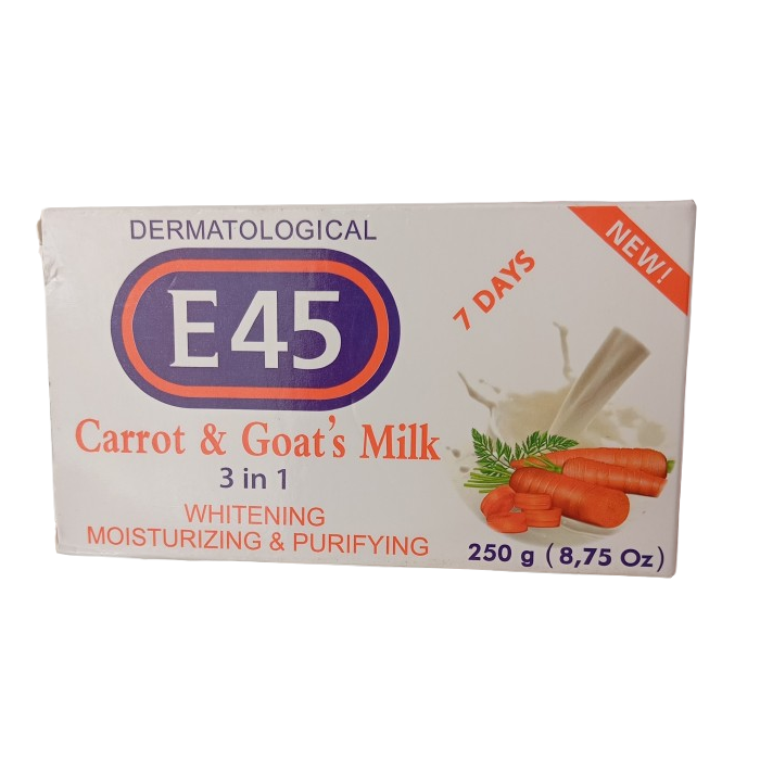 dermatological-e45-carrot-goats-milk-3-in-1-whitening-moisturizing-purifying-soap-250g-1748946933