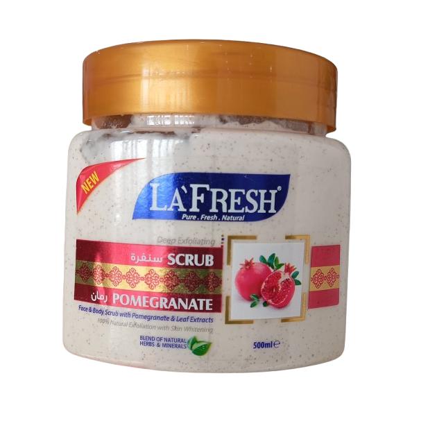 lafresh-pomegranate-face-body-scrub-500ml-1736503458